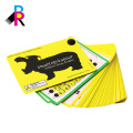 CMYK Customized Logo Paper Toys Playing Card